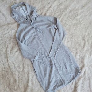 Gray Hoodie Dress